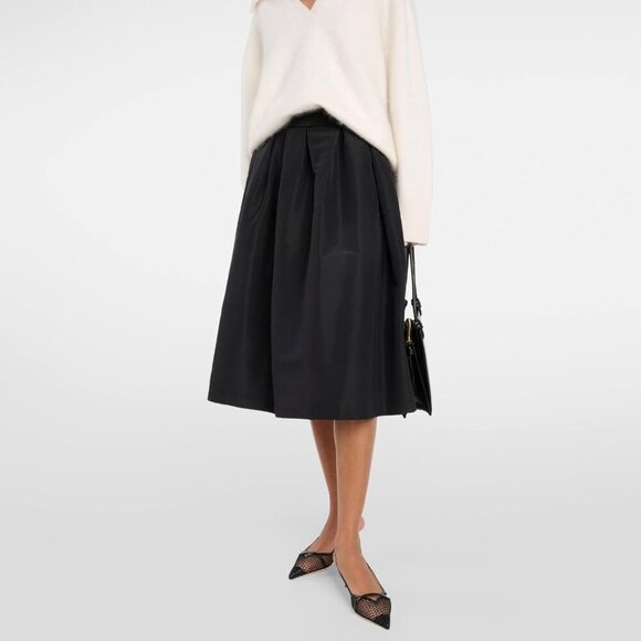 🆕Mesh Slingback Kitten Heel Pumps Women Black Synthetic Pointed Toe Dress Shoes - Picture 3 of 7